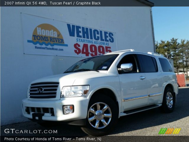 2007 Infiniti QX 56 4WD in Tuscan Pearl