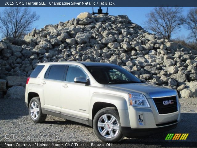 2015 GMC Terrain SLE in Champagne Silver Metallic