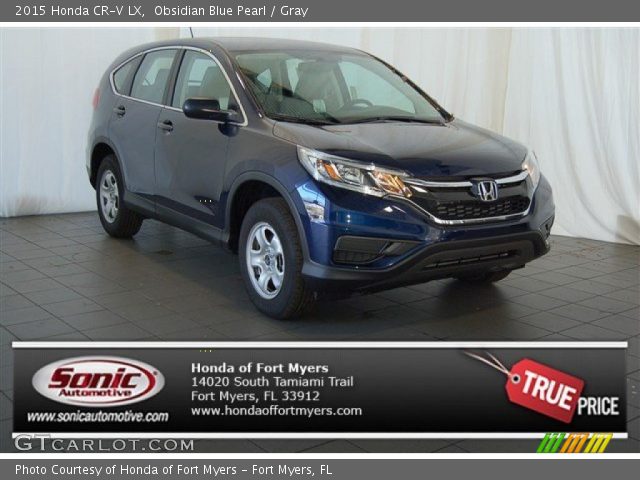 2015 Honda CR-V LX in Obsidian Blue Pearl