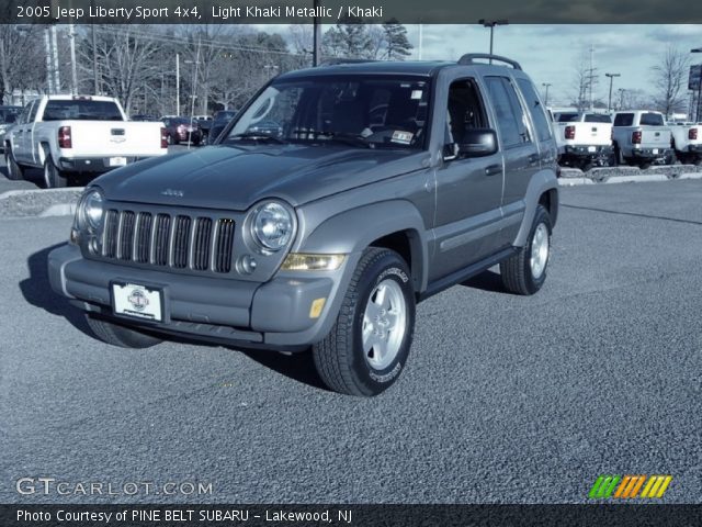 2005 Jeep Liberty Sport 4x4 in Light Khaki Metallic