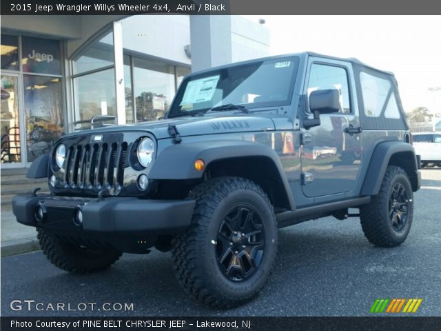 2015 Jeep Wrangler Willys Wheeler 4x4 in Anvil