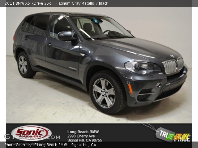 2011 BMW X5 xDrive 35d in Platinum Gray Metallic