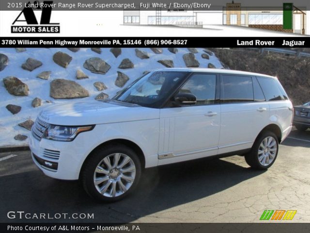 2015 Land Rover Range Rover Supercharged in Fuji White