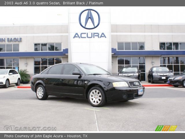 2003 Audi A6 3.0 quattro Sedan in Brilliant Black