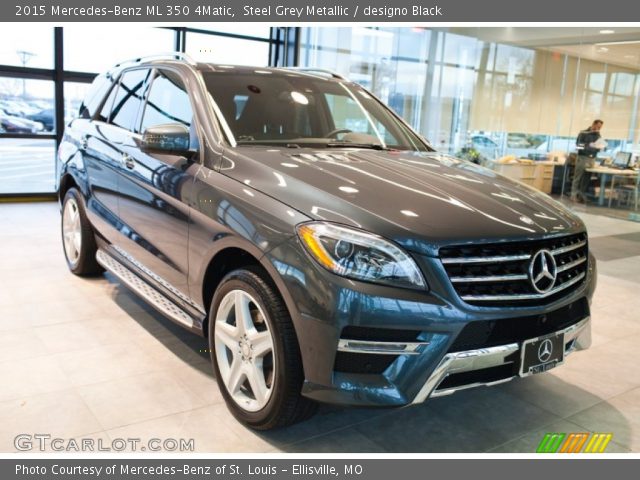 2015 Mercedes-Benz ML 350 4Matic in Steel Grey Metallic