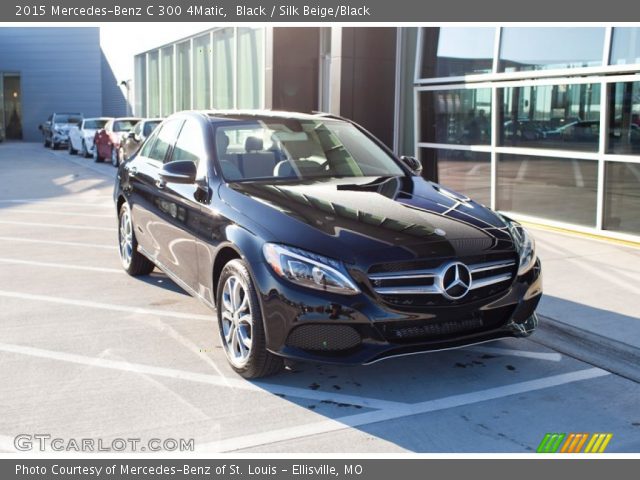 2015 Mercedes-Benz C 300 4Matic in Black