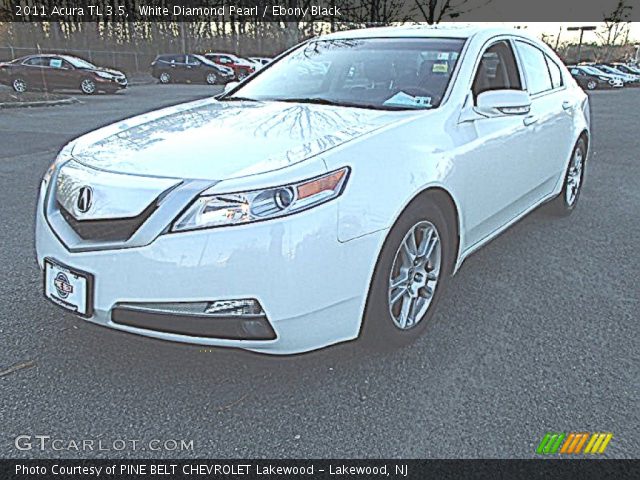 2011 Acura TL 3.5 in White Diamond Pearl
