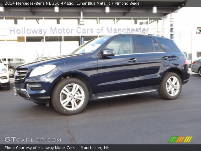 2014 Mercedes-Benz ML 350 4Matic in Lunar Blue Metallic