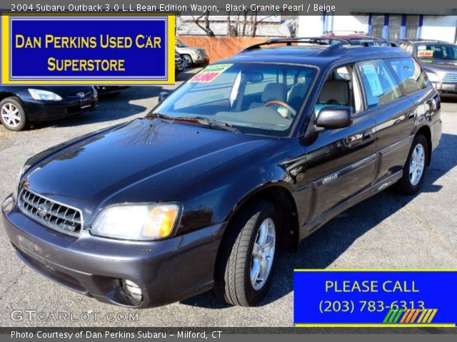2004 Subaru Outback 3.0 L.L.Bean Edition Wagon in Black Granite Pearl