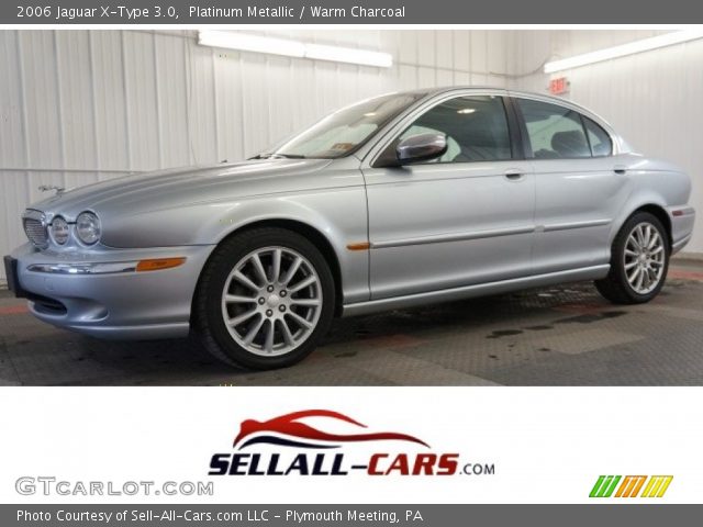 2006 Jaguar X-Type 3.0 in Platinum Metallic