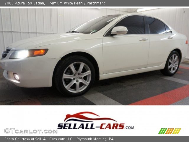 2005 Acura TSX Sedan in Premium White Pearl