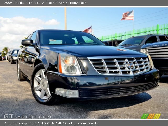 2006 Cadillac DTS Luxury in Black Raven