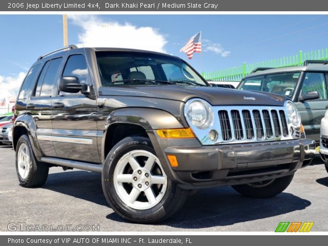 2006 Jeep Liberty Limited 4x4 in Dark Khaki Pearl