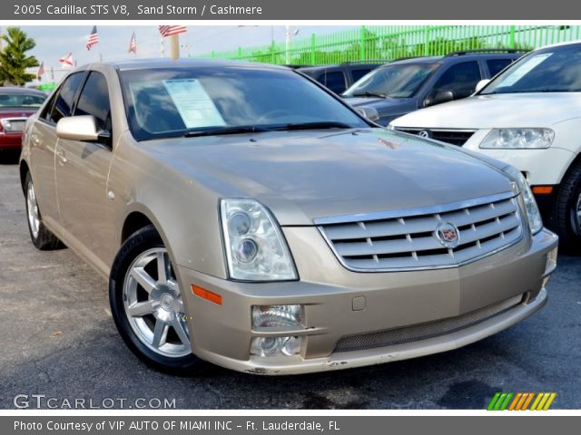 2005 Cadillac STS V8 in Sand Storm