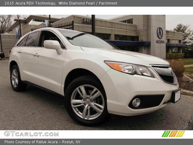2015 Acura RDX Technology in White Diamond Pearl