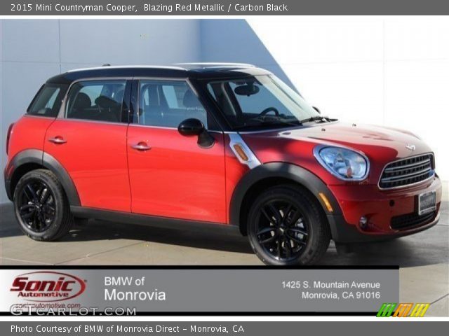 2015 Mini Countryman Cooper in Blazing Red Metallic