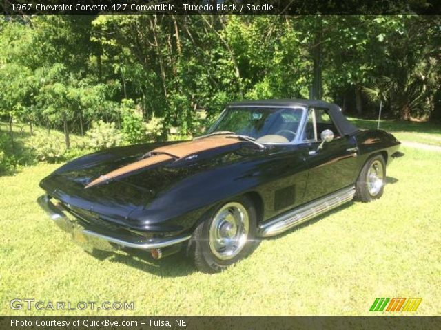 1967 Chevrolet Corvette 427 Convertible in Tuxedo Black