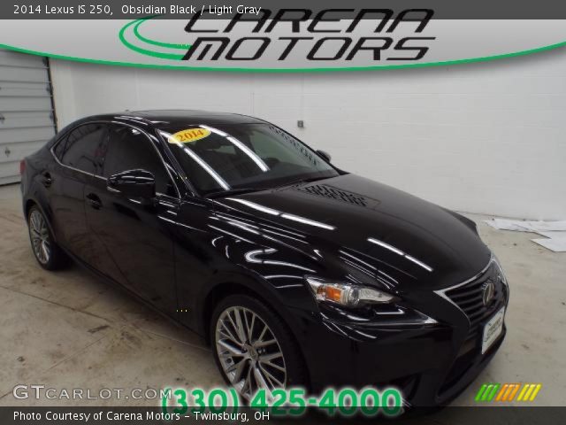 2014 Lexus IS 250 in Obsidian Black