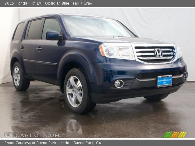 2015 Honda Pilot EX in Obsidian Blue Pearl