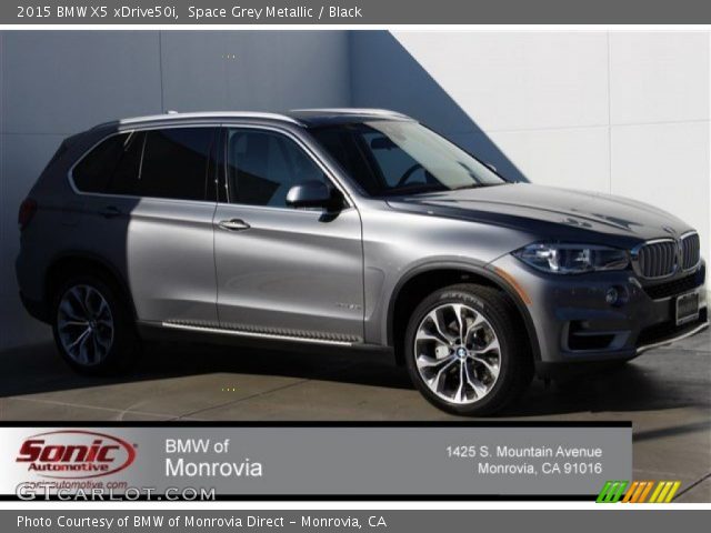 2015 BMW X5 xDrive50i in Space Grey Metallic
