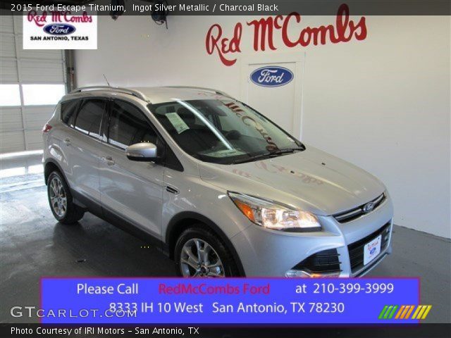 2015 Ford Escape Titanium in Ingot Silver Metallic
