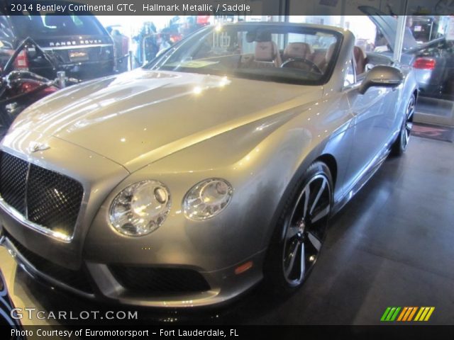 2014 Bentley Continental GTC  in Hallmark Metallic