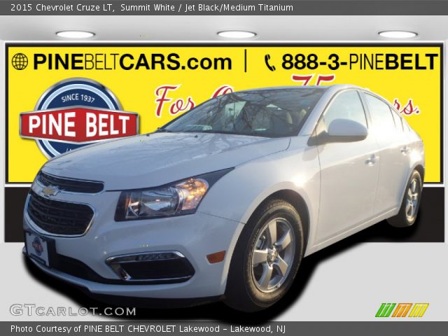 2015 Chevrolet Cruze LT in Summit White