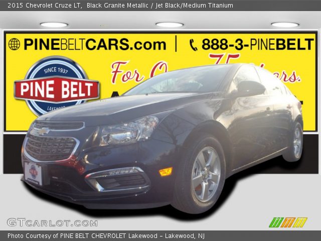 2015 Chevrolet Cruze LT in Black Granite Metallic