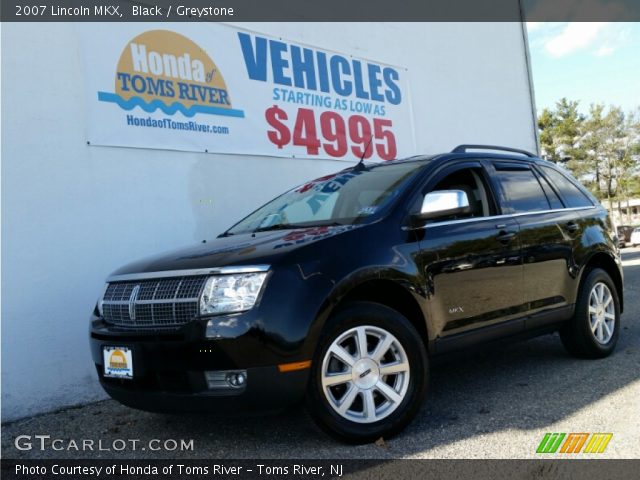 2007 Lincoln MKX  in Black