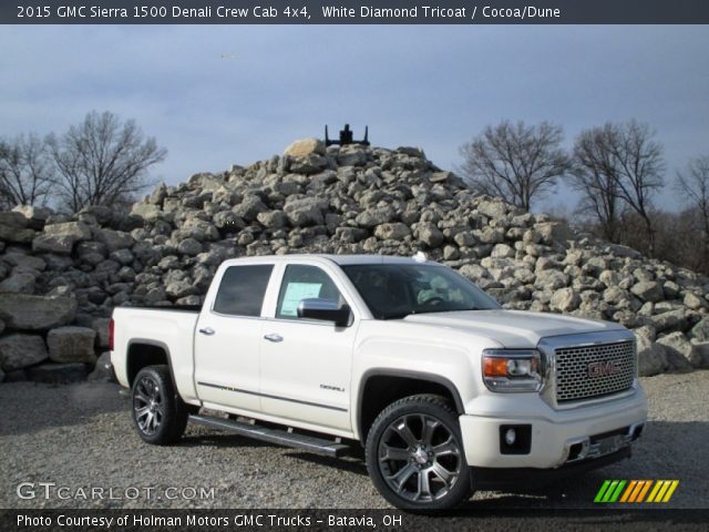 2015 GMC Sierra 1500 Denali Crew Cab 4x4 in White Diamond Tricoat