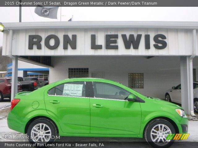 2015 Chevrolet Sonic LT Sedan in Dragon Green Metallic
