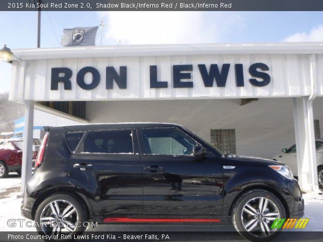 2015 Kia Soul Red Zone 2.0 in Shadow Black/Inferno Red