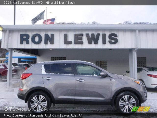 2015 Kia Sportage EX AWD in Mineral Silver