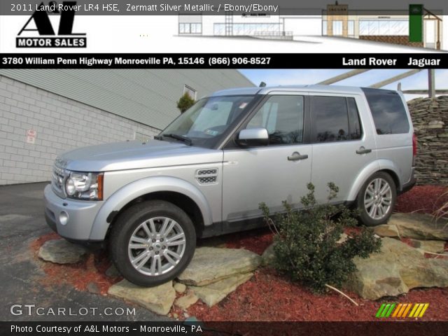 2011 Land Rover LR4 HSE in Zermatt Silver Metallic