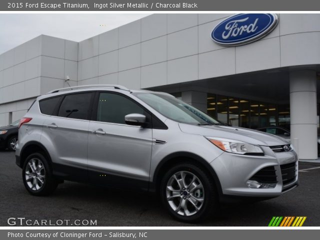 2015 Ford Escape Titanium in Ingot Silver Metallic