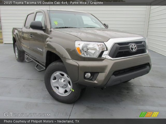 2015 Toyota Tacoma V6 Double Cab 4x4 in Pyrite Mica