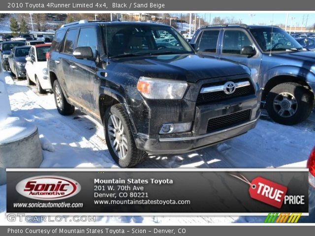 2010 Toyota 4Runner Limited 4x4 in Black