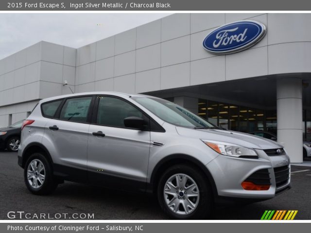2015 Ford Escape S in Ingot Silver Metallic
