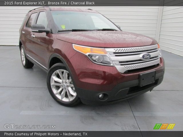 2015 Ford Explorer XLT in Bronze Fire