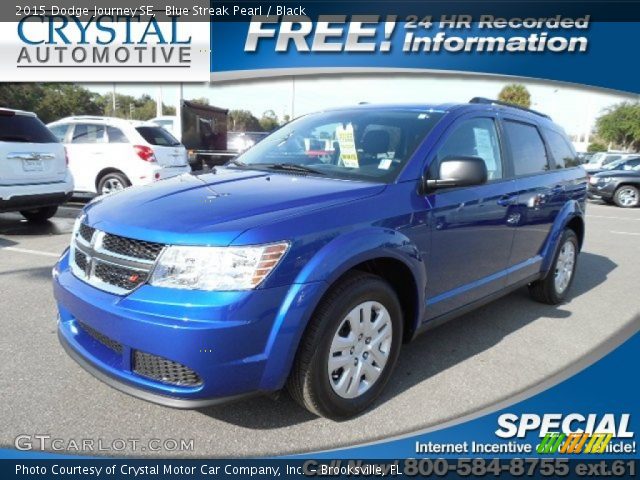 2015 Dodge Journey SE in Blue Streak Pearl