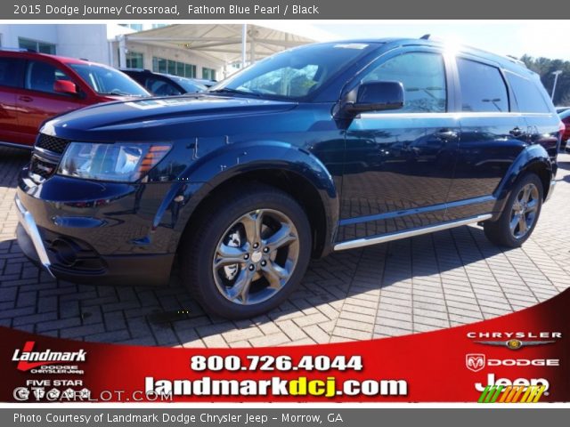 2015 Dodge Journey Crossroad in Fathom Blue Pearl