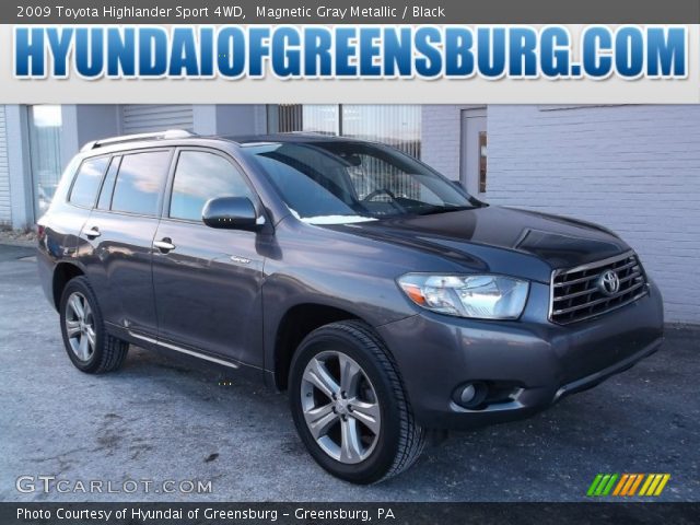 2009 Toyota Highlander Sport 4WD in Magnetic Gray Metallic