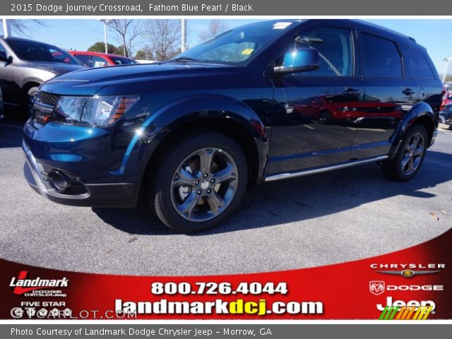 2015 Dodge Journey Crossroad in Fathom Blue Pearl
