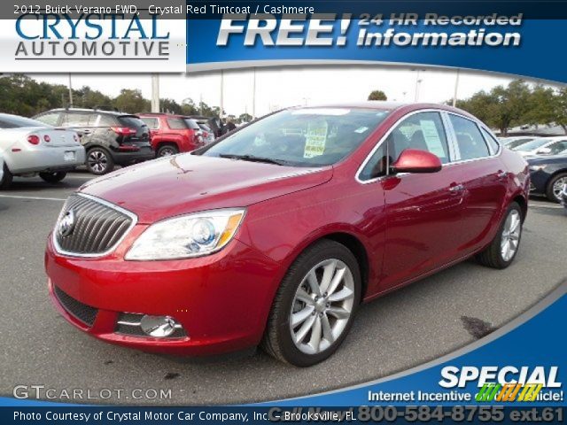 2012 Buick Verano FWD in Crystal Red Tintcoat