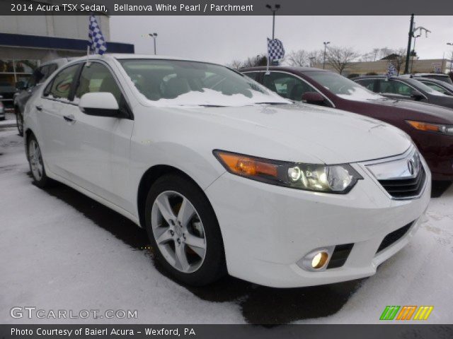 2014 Acura TSX Sedan in Bellanova White Pearl