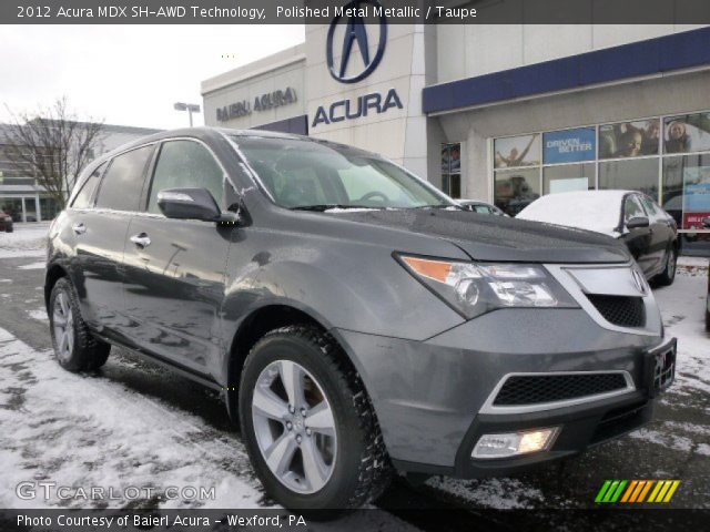 2012 Acura MDX SH-AWD Technology in Polished Metal Metallic