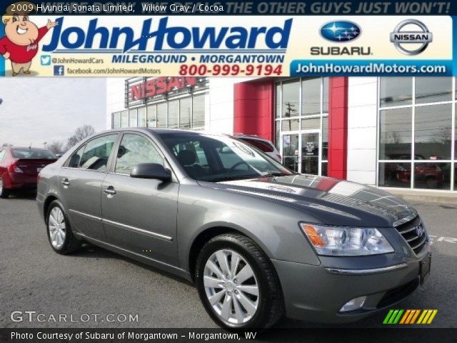 2009 Hyundai Sonata Limited in Willow Gray