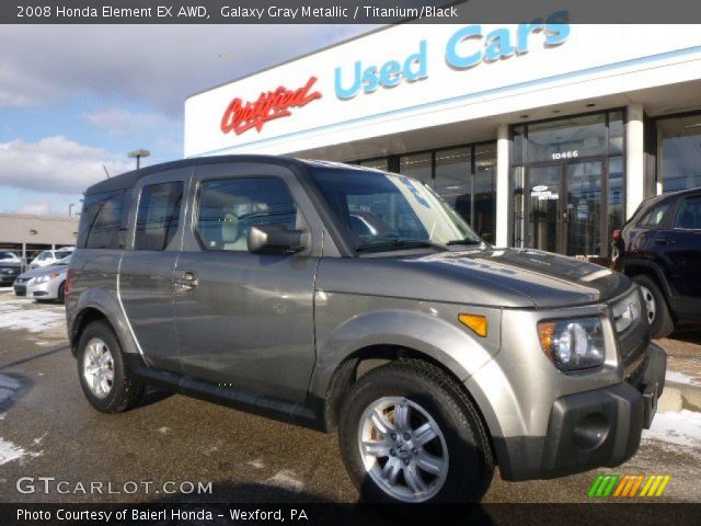 2008 Honda Element EX AWD in Galaxy Gray Metallic