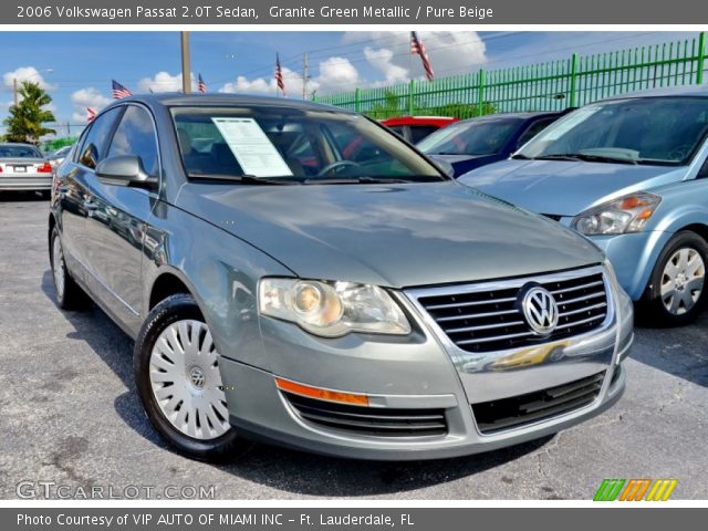 2006 Volkswagen Passat 2.0T Sedan in Granite Green Metallic