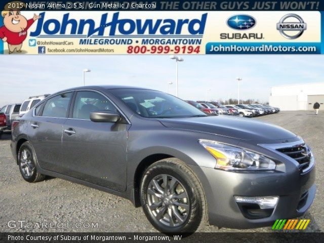 2015 Nissan Altima 2.5 S in Gun Metallic